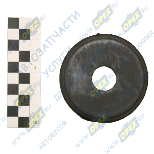 5320-5001020 Подушка (РТИ+сталь) ф60/ф80 h=32; 1отв.ф20/1отв.ф34, крепл.кабины верхняя ГК Ростар1